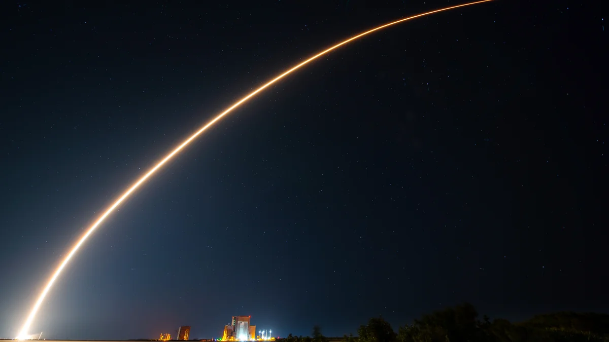 Constelaciones Starlink, OneWeb y Kuiper durante el lanzamiento