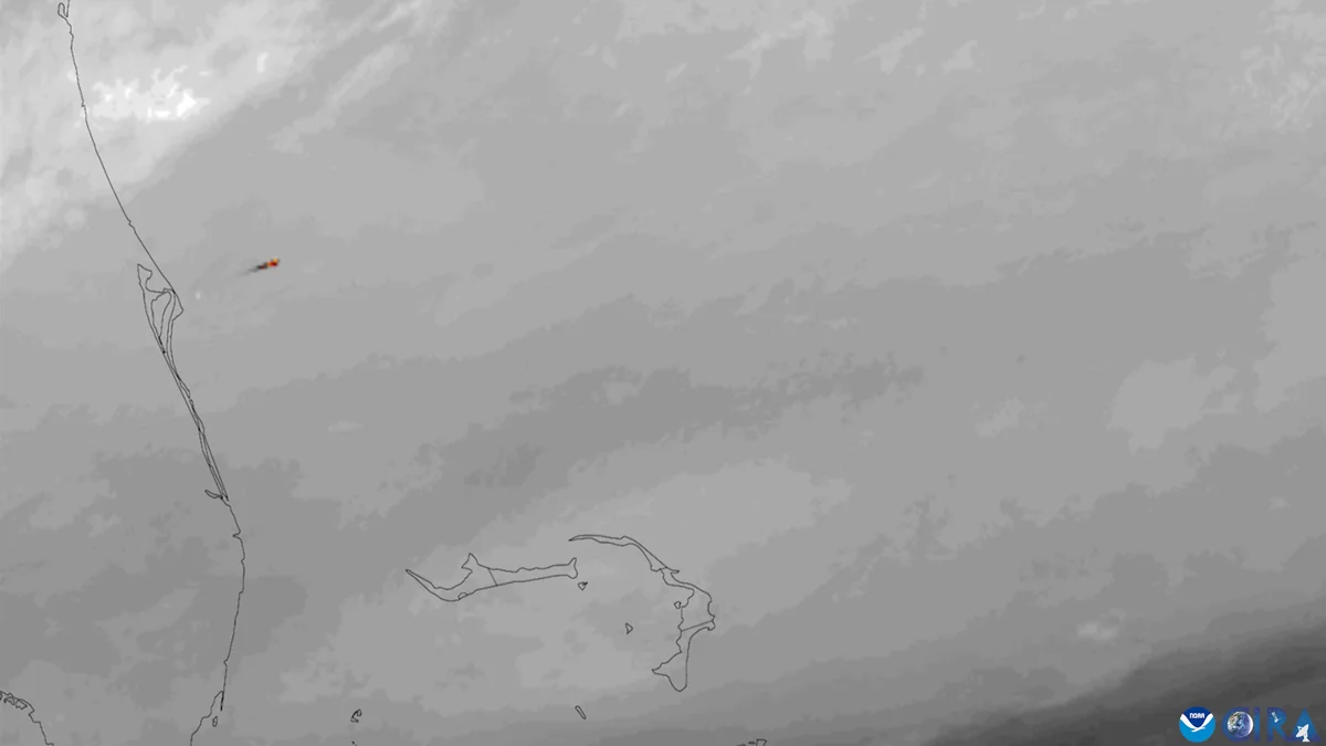 Blue Origin New Glenn durante el lanzamiento