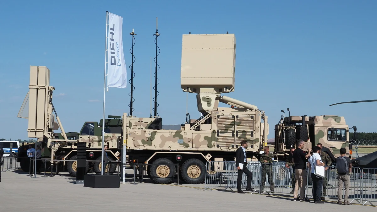 IRIS-T SLM en exhibición