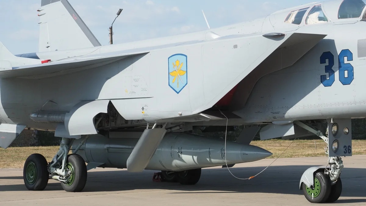 Kh-47M2 Kinzhal durante un ejercicio